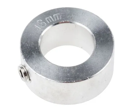 63-6832-05 RS PRO Collar One Piece Screw, Bore 16mm, OD 28mm, W 12mm, Stainless Steel 122-3455