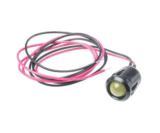 63-6581-89 RS PRO Yellow Indicator, 12 V dc, 14mm Mounting Hole Size, Lead Wires Termination 204-439