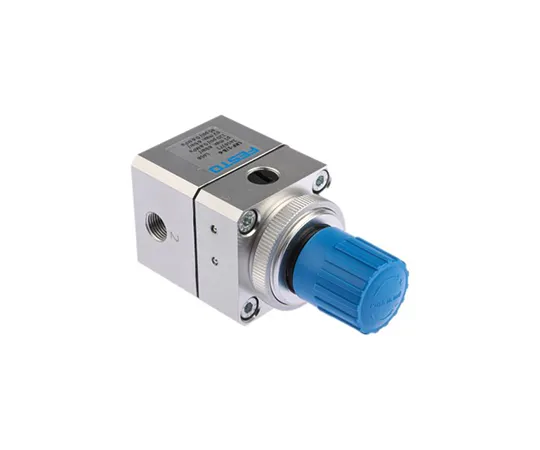 63-7005-33 Festo Pneumatic Regulator 300L/min G 1/8, 0.1 → 6bar LRP-1/8-6