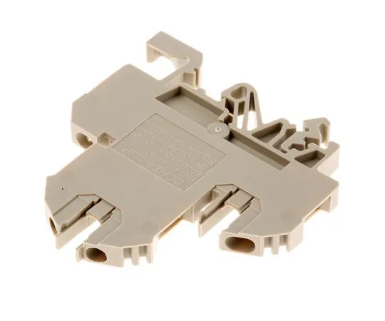 63-6731-74 RS PRO Brown Double Level Terminal Block, 22 → 12 AWG, 0.5 → 4mm², 500 V 815-701