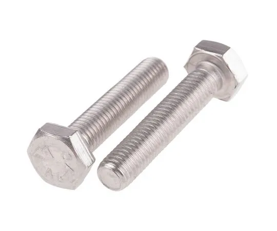 63-6576-62 Plain Stainless Steel Hex, Hex Bolt, M10 x 50mm 190-406