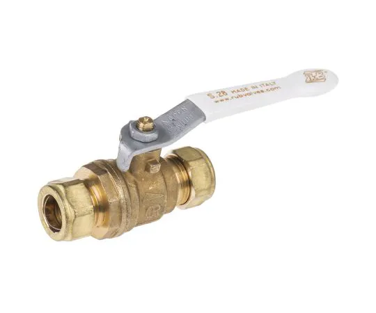 63-6671-32 RS PRO Brass Reduced Bore Ball Valve 2 Way 486-293
