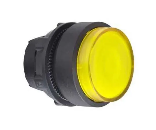 63-7038-82 Schneider Electric Harmony XB5 Series, Yellow Push Button Head, Spring Return, 22mm Cutout ZB5AW183
