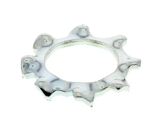 63-6610-41 Bright Zinc Plated Steel External Tooth Lock Washer, M6 276-881