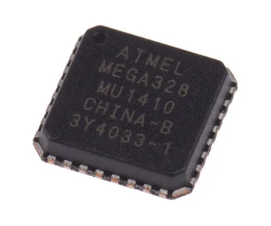 63-7021-88 Microchip Technology ATMEGA328-MU, 8bit AVR Microcontroller, 20MHz, 32 kB Flash, 32-Pin QFN/MLF ATMEGA328-MU