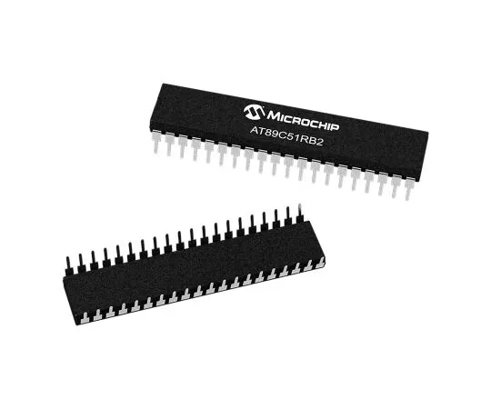63-7014-02 Microchip AT89C51RB2-3CSUM, 8bit 8051 Microcontroller, 40 MHz, 60 MHz, 16 kB Flash, 40-Pin PDIL AT89C51RB2-3CSUM