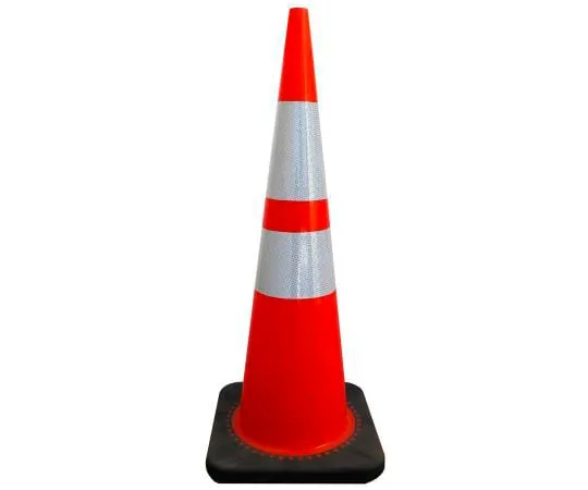63-6978-19 RS PRO Orange, White 900mm PVC Traffic Cone 125-2172