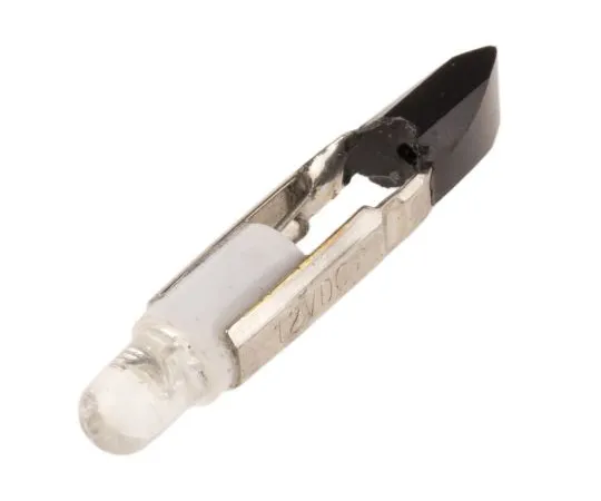 63-6597-03 LED Reflector Bulb, Telephone Slide, White, Single Chip, 5.5mm dia., 12V ac/dc 225-969
