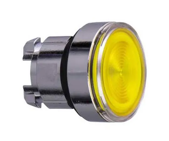 63-7038-73 Schneider Electric Harmony XB4 Series, Yellow Push Button Head, Spring Return, 22mm Cutout ZB4BW383S