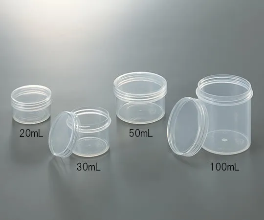3-5086-01 Plastic Pot (Transparent) 20mL 10164