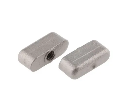 63-6601-93 RS PRO Silver Wing Clamping Knob, M6 237-744