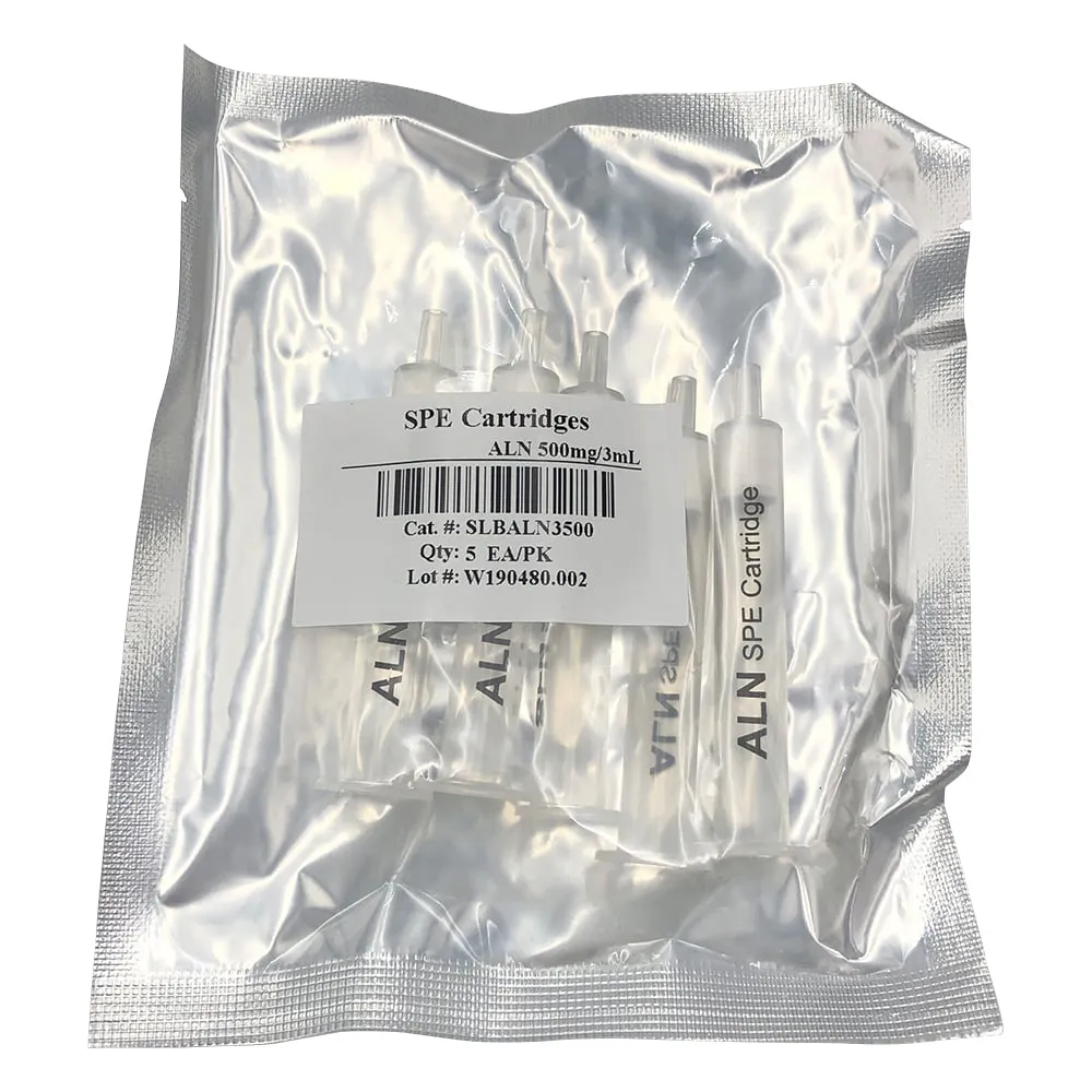 4-3052-01　［Discontinued］Solid-phase Extraction Column (Silica gel base polar solid phase AL-N) 500 mg/3 mL 50pcs　ALN-500-3