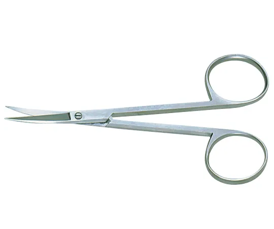 2-540-01　［Discontinued］Scissors Short Curved Scissors Both Sharp 115mm　No.14
