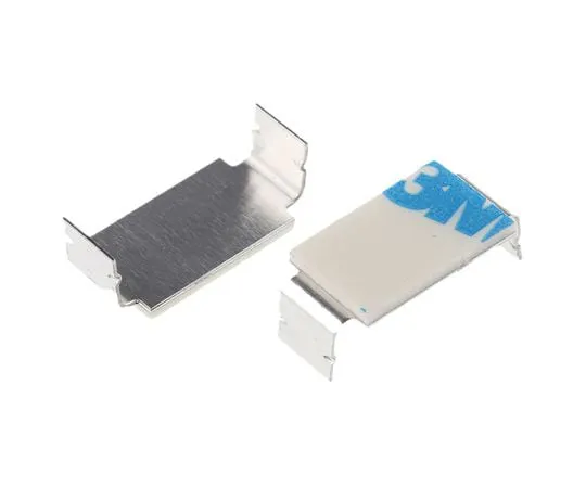 63-6664-77 RS PRO Cable Clip Natural Self Adhesive Aluminium Open Arm Clip, 10mm Max. Bundle 475-164