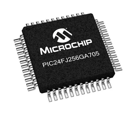 63-7002-31 Microchip PIC24FJ256GA705-I/PT, 16bit PIC24 Microcontroller, 32MHz, 256 kB Flash, 48-Pin TQFP PIC24FJ256GA705-I/PT
