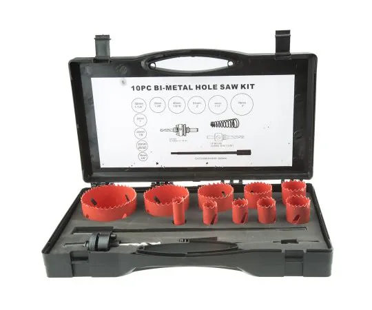 63-6590-33 RS PRO Bi-metal 16 → 76mm Hole Saw Set 216-038