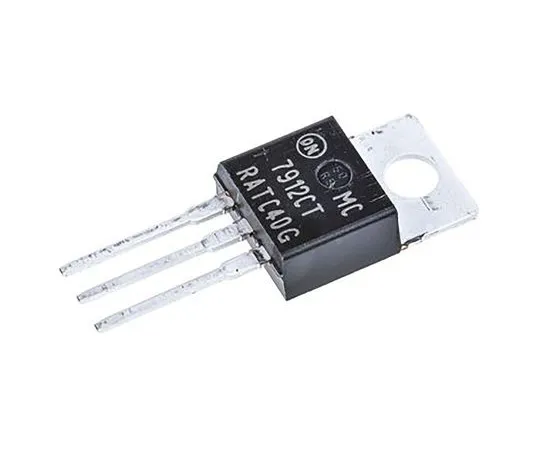 63-6968-45 ON Semiconductor, -12 V Linear Voltage Regulator, 1A, 1-Channel Negative, ±4% 3-Pin, TO-220 MC7912CTG MC7912CTG