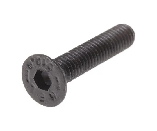 63-6615-11 RS PRO M6 x 30mm Hex Socket Countersunk Screw Black, Self-Colour Steel 292-489
