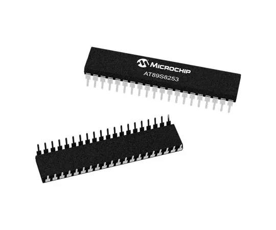 63-7014-36 Microchip Technology AT89S8253-24PU, 8bit 8051 Microcontroller, 24MHz, 12 kB Flash, 40-Pin PDIP AT89S8253-24PU