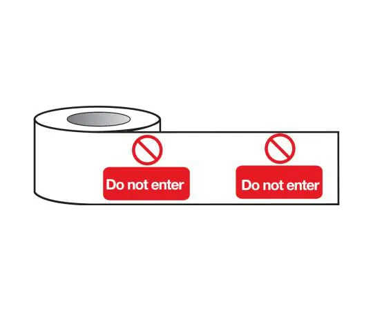 63-6737-01 RS PRO Red/White Polyethylene 100m Barrier Tape 866-068