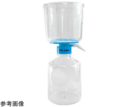 67-2482-10 EXTRACTO Bottle Top Filter & Bottle BLUE 1,000 mL SFCA 91 mmφ 0.22 μm Sterile 12 Pieces EXVF1000BSA02CZS