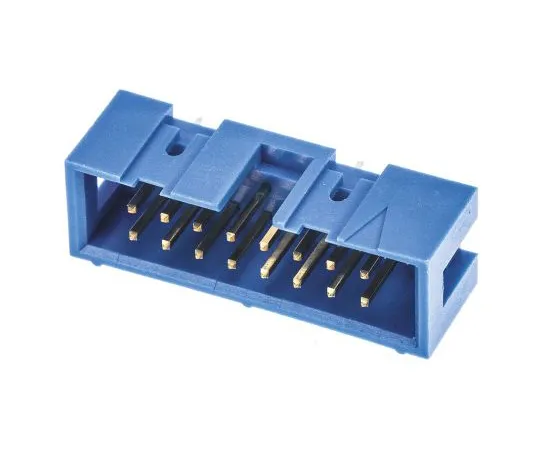 63-6654-81 Header-amplifier latches for connecting boards 16 poles 2.54 mm 2 rows straight 2-1761603-6