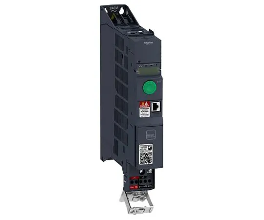 63-6980-38 Schneider Electric Variable Speed Drive, 1-Phase In, 0.1 → 599Hz Out 1.5 kW, 230 V ac with EMC Filter ATV320U15M2B