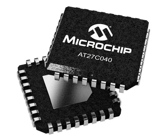 63-7013-52 Microchip Technology AT27C040-90JU, EPROM 4Mbit 512K x 8 bit 90ns 32-Pin PLCC AT27C040-90JU