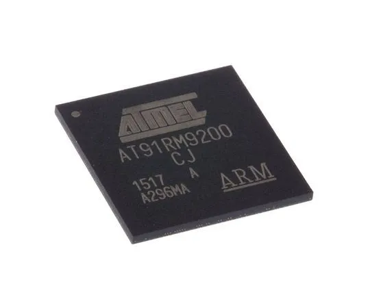 63-7014-47 Microchip Technology AT91RM9200-CJ-002, 32bit ARM920T Microcontroller, 180MHz, 128 kB Flash, 256-Pin LFBGA AT91RM9200-CJ-002