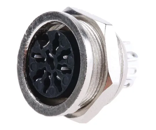 63-6674-37 RS PRO 8 Pole Din Socket, 4A, 100 V ac 490-995