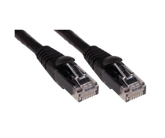 63-6703-04 RS PRO Black Cat6 Cable, U/UTP, Male RJ45/Male RJ45, Terminated, 3m 556-588