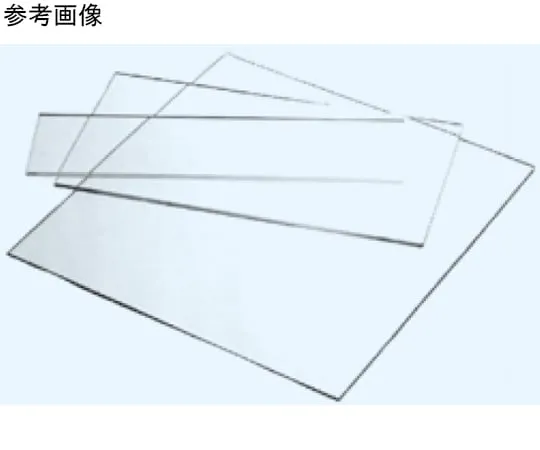 65-8679-24 Glass Plate for Thin Chromatography (1 Case, 10 Sheets) Vertical 25 x Horizontal 100 mm HCP-0210