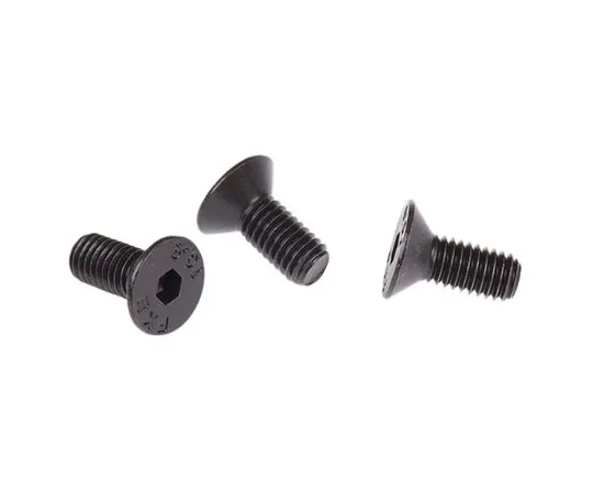 63-6612-84 RS PRO M5 x 12mm Hex Socket Countersunk Screw Black, Self-Colour Steel 281-467