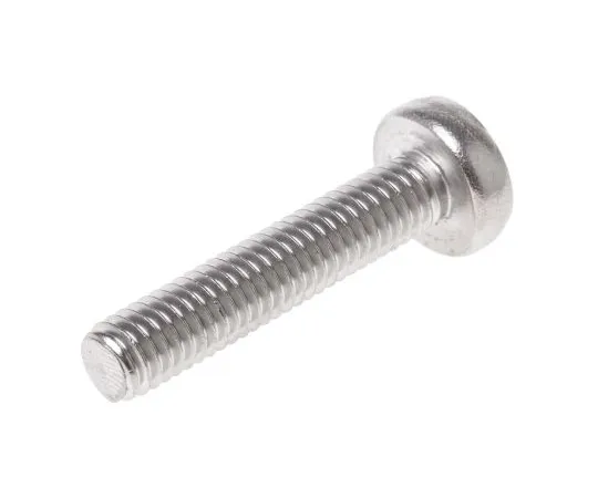 63-6576-70 RS PRO, M6 Pan Head, 30mm Stainless Steel Pozidriv A4 316 Plain 190-636