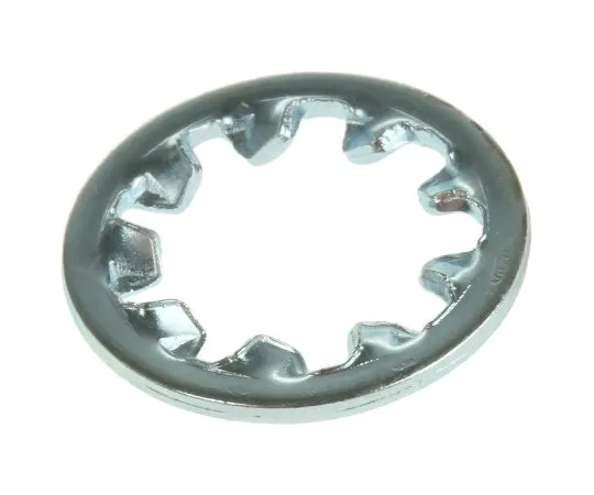 63-6697-09 Bright Zinc Plated Steel Internal Tooth Shakeproof Washer, M8 530-129