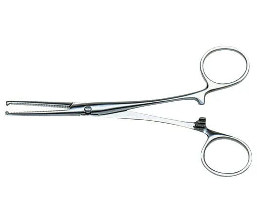 2-546-03　［Discontinued］NO.21 Kocher Hemostatic Forceps Straight And Hooked 110mm　No.21