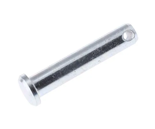 63-6735-11 1-1/4in Bright Zinc Plated Steel Clevis Pin, 1/4in Diameter 838-962