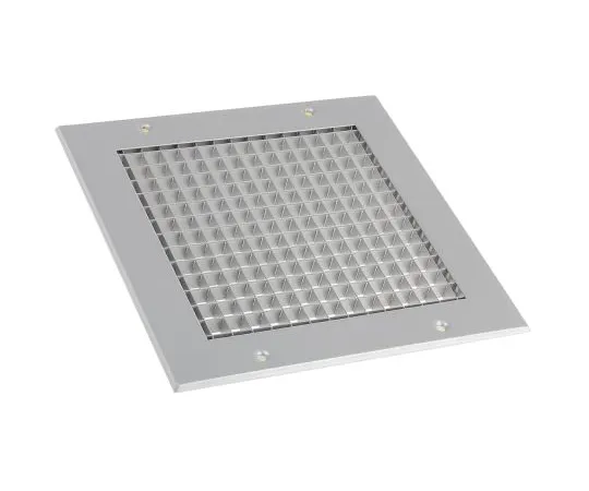 63-6646-18 Silver Aluminium Grille, 200 x 200mm 432-700