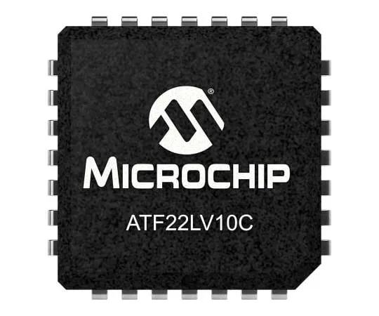 63-7014-78 Microchip Technology ATF22LV10C-10JU, SPLD Simple Programmable Logic Device ATF22LV10C 350 Gates, 10 Macro Cells, ATF22LV10C-10JU