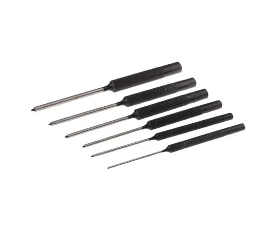 63-6711-36 RS PRO 6 piece Spring Pin Punch Set 600-896