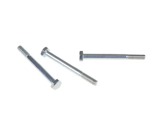 63-6612-06 Clear Passivated, Zinc Steel Hex Bolt, M8 x 80mm 279-650