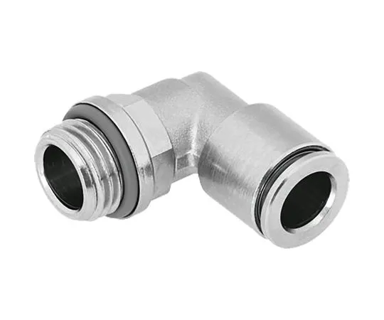 63-6994-87 Festo Elbow Connector, G 3/8 Male, Push In 12 mm NPQH-L-G38-Q12-P10