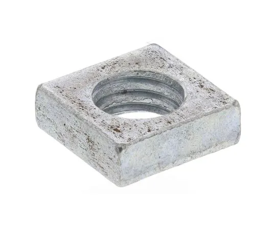 63-6734-85 RS PRO, M5 8mm Steel Square Nuts, Bright Zinc Plated Finish 837-290
