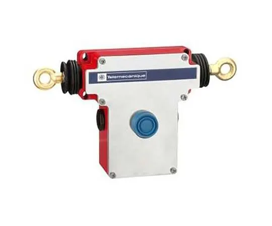63-7019-48 XY2CE Grab Wire Switch With E-Stop, 2 x 35 → 2 x 100m, 2NC, 2NO XY2CEDA290