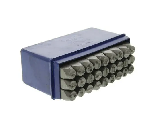 63-6605-05 RS PRO 8mm x 27 Piece Engraving Punch Set, (&, Letters: A → Z) 251-744