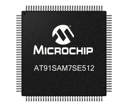 63-7014-52 Microchip, 32bit ARM7TDMI Microcontroller, 48MHz, 512 kB Flash, 128-Pin LQFP AT91SAM7SE512B-AU