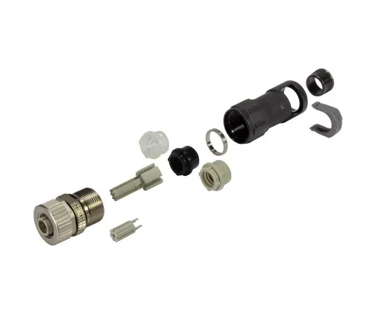63-6767-92 Round Connectors M12 Series Contact Contacts: Female Four-Pole Male 21038822411