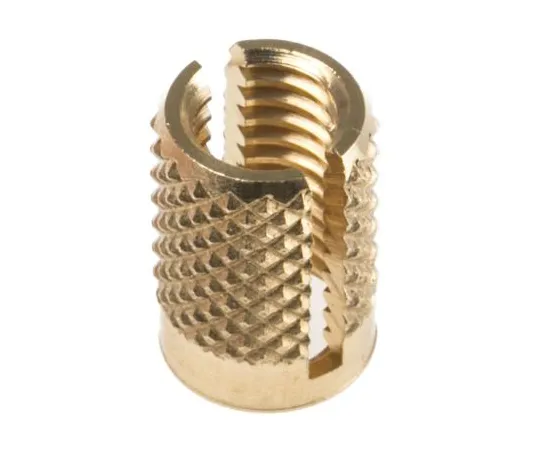 63-6611-58 RS PRO, M5 Brass Threaded Insert diameter 6.4mm Depth 9.35mm 278-562
