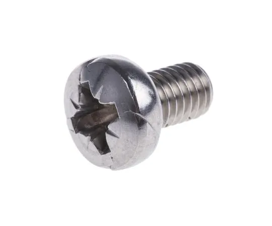 63-6576-66 RS PRO, M6 Pan Head, 10mm Stainless Steel Pozidriv A4 316 Plain 190-585
