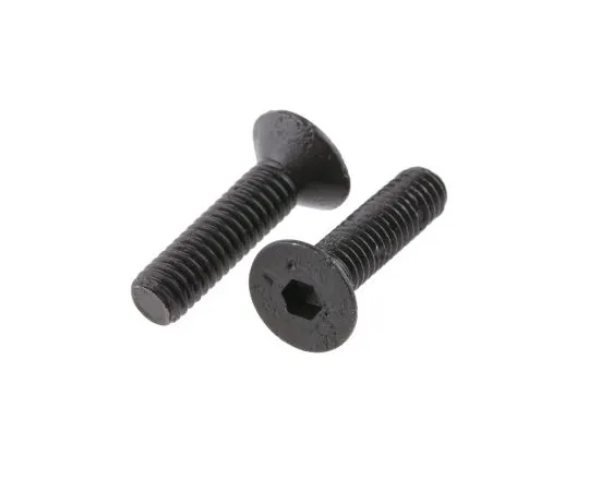63-6612-82 RS PRO M4 x 16mm Hex Socket Countersunk Screw Black, Self-Colour Steel 281-445